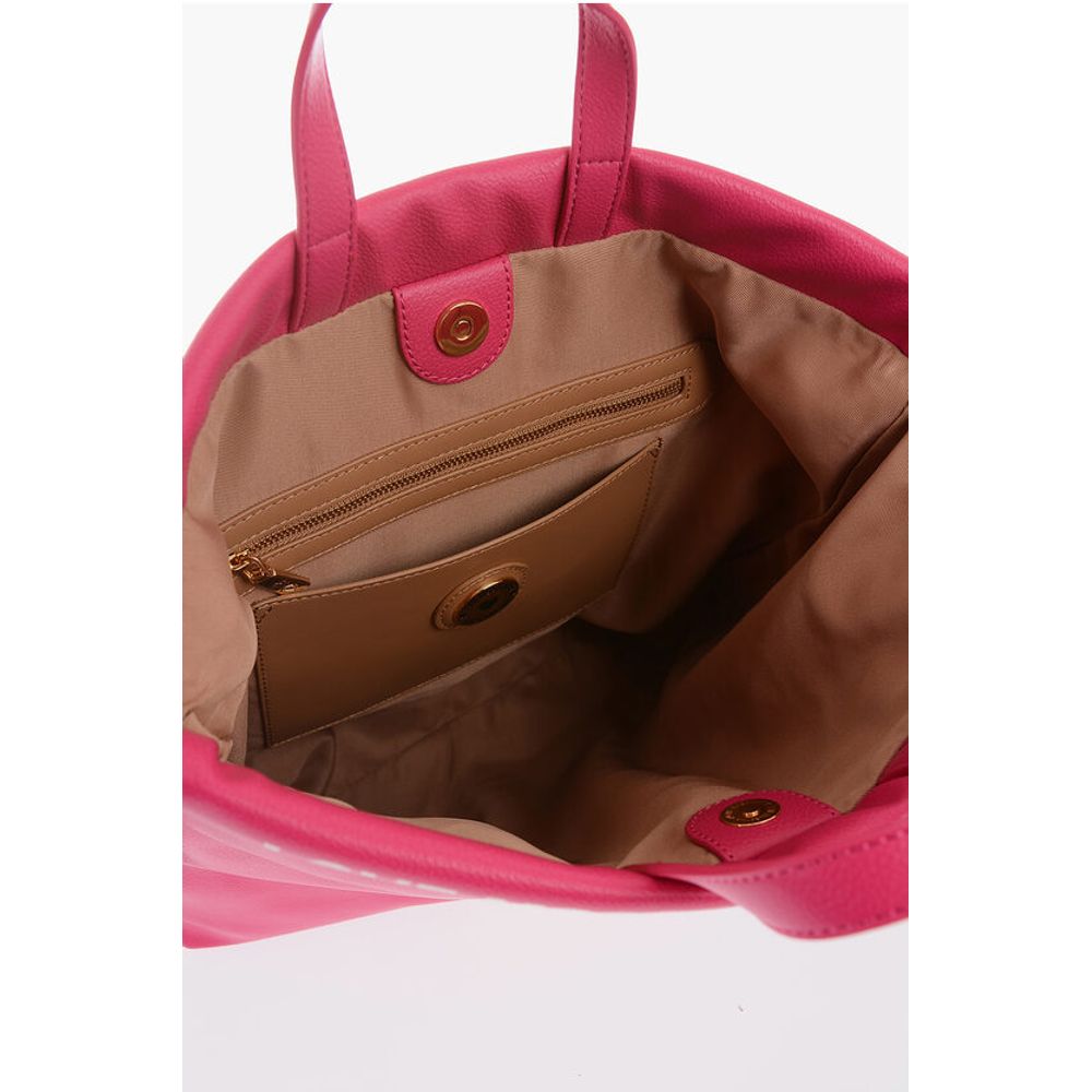 Moschino LOVE Faux Leather Handbag with Printed Logo - Image 3