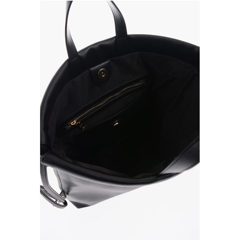 Moschino LOVE Faux Leather Handbag with Printed Logo - Image 4