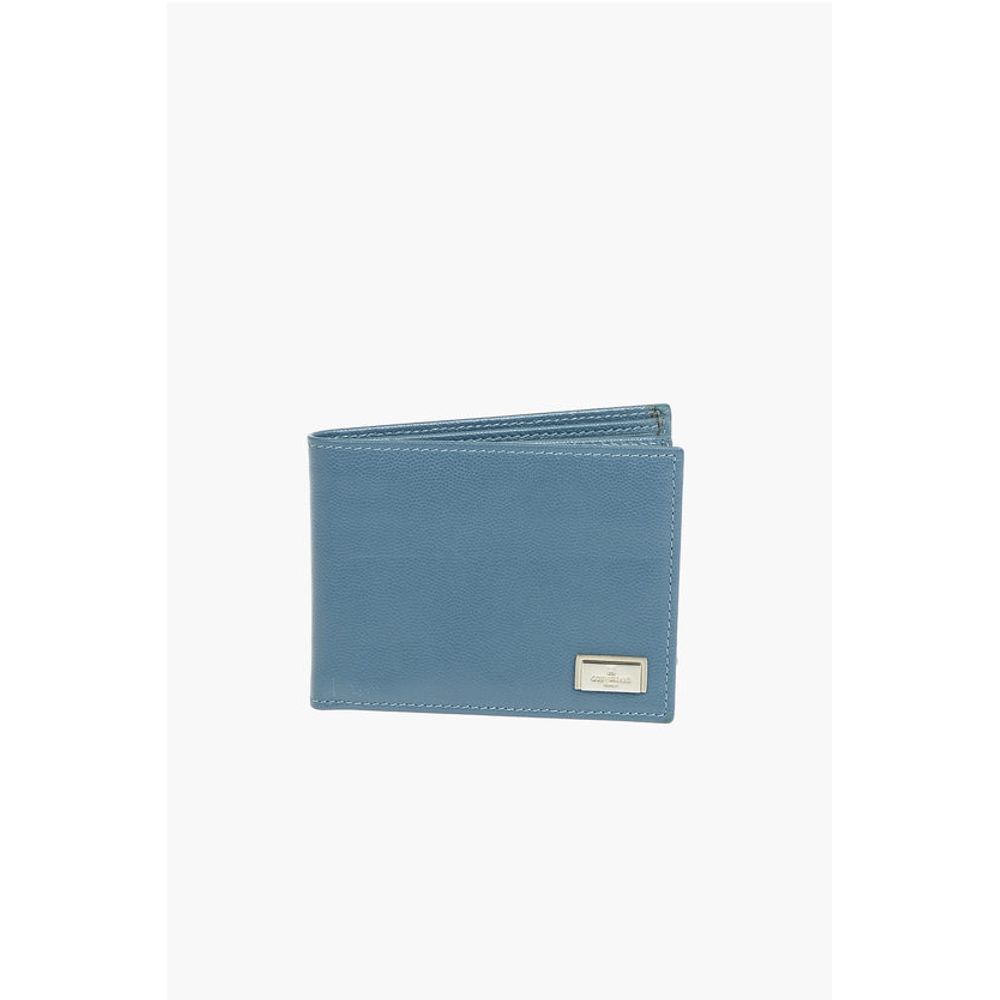 Corneliani Tumbled Leather Trifold Wallet