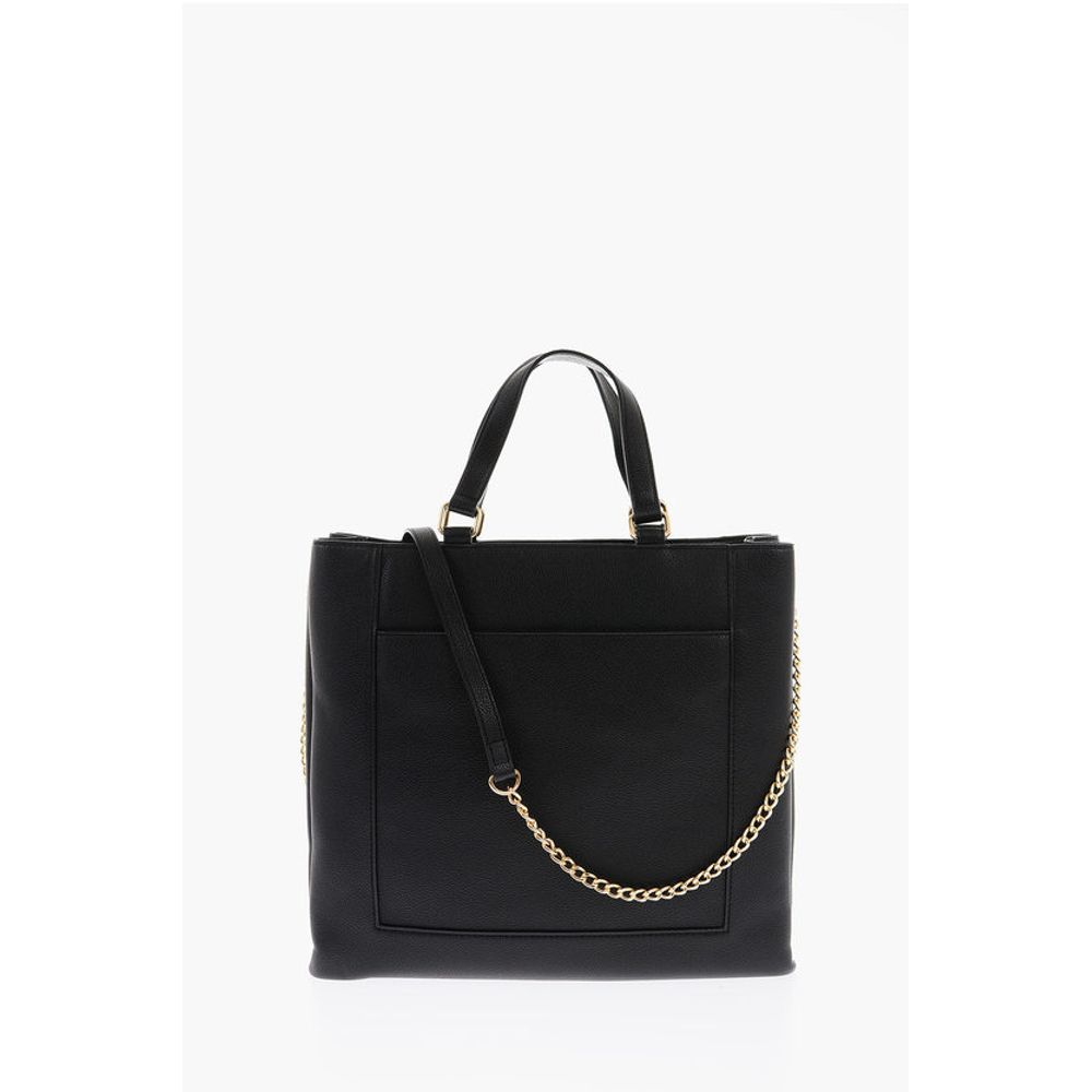 Moschino LOVE Faux Leather Rectangular Bag with Maxi Patch Pocket - Image 2