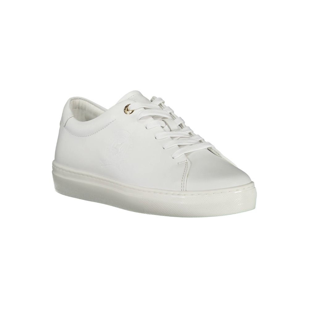 Tommy Hilfiger White Leather Women Sneaker - Image 2