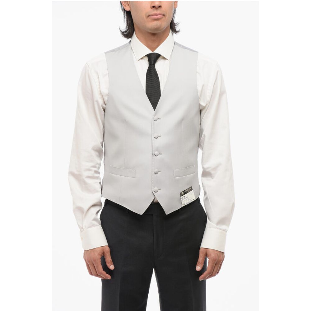 Corneliani 5 Buttons Wool Vest