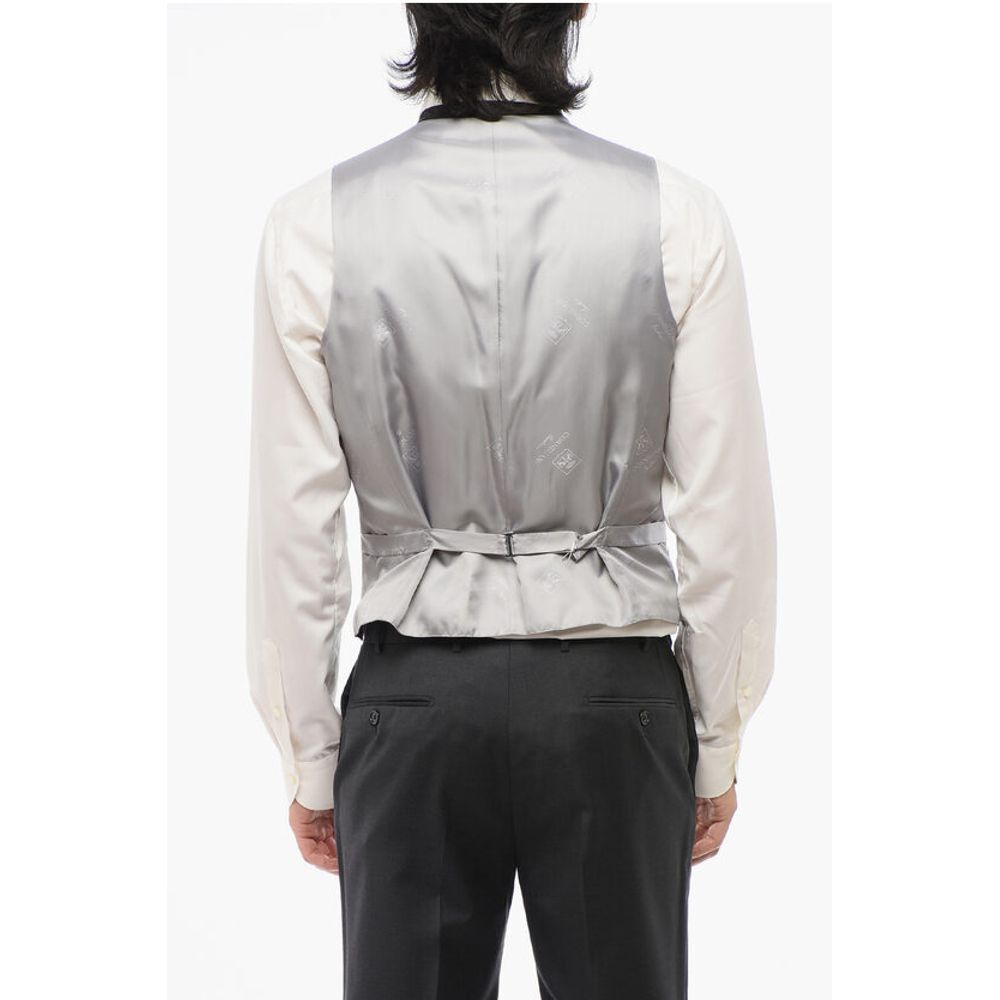 Corneliani 5 Buttons Wool Vest - Image 2