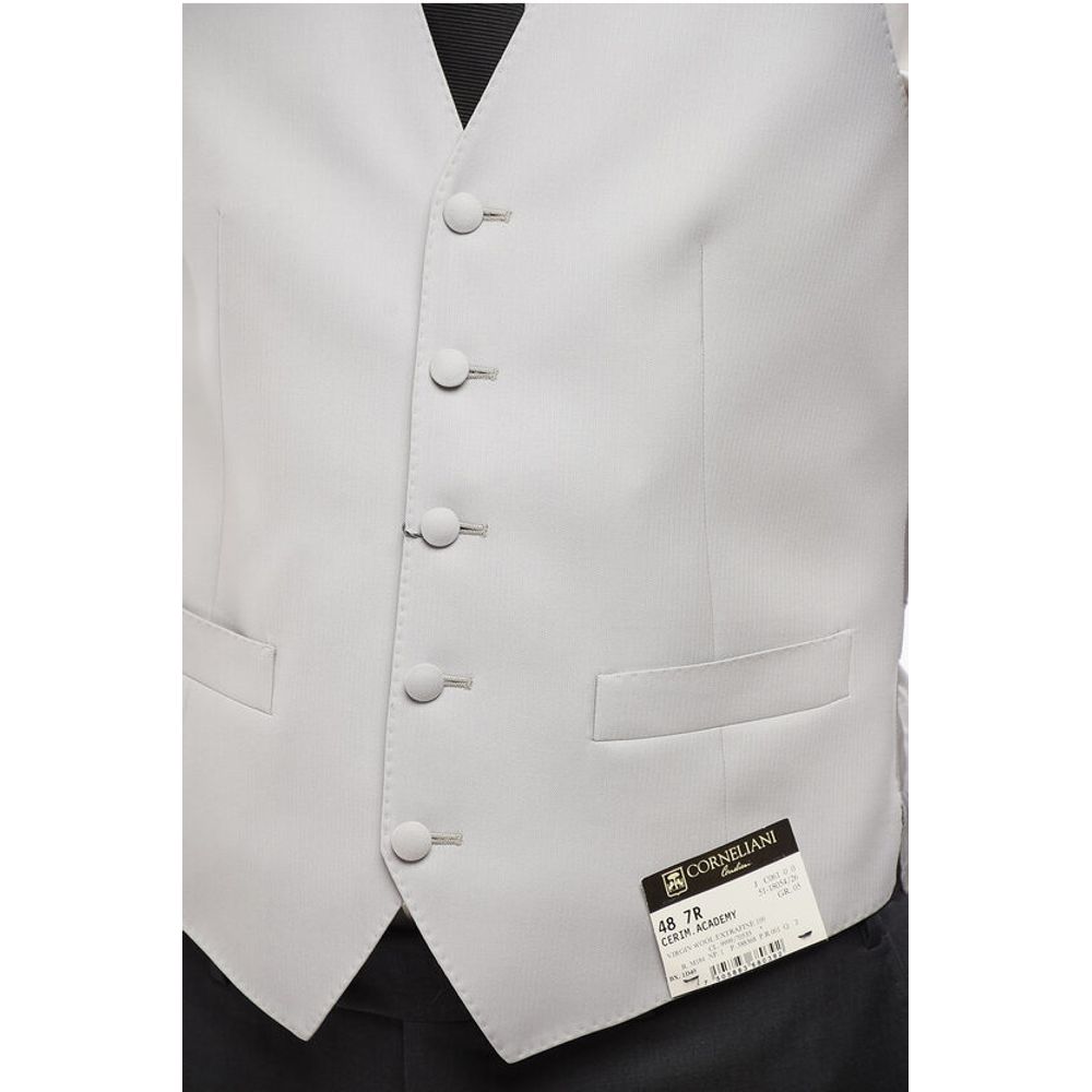 Corneliani 5 Buttons Wool Vest - Image 3