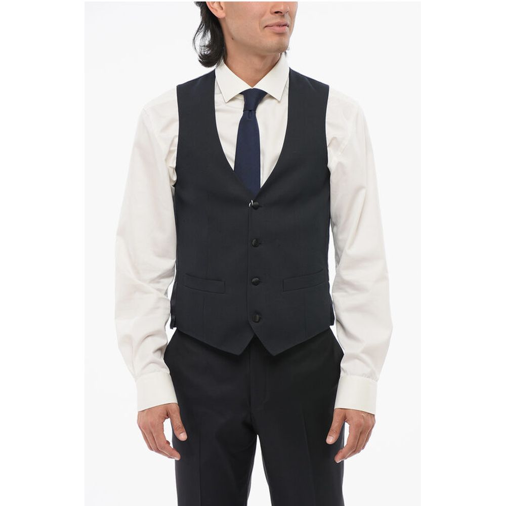Corneliani Wool 4 Buttons Vest