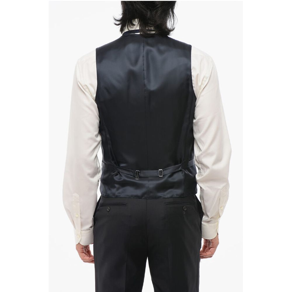 Corneliani Wool 4 Buttons Vest - Image 2