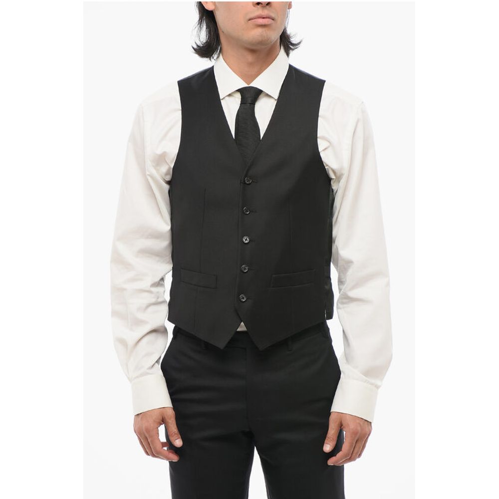 Corneliani TREND Wool 5 Pockets Vest