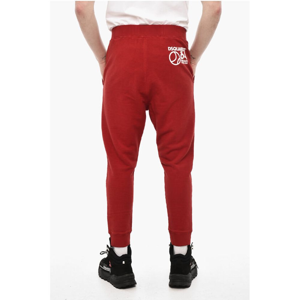 Dsquared² Solid Color Joggers with Back Print - Image 2
