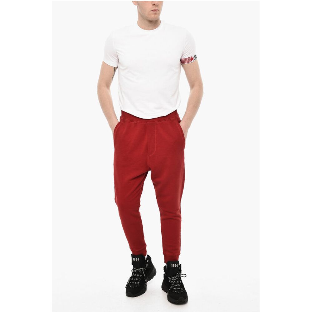 Dsquared² Solid Color Joggers with Back Print - Image 4
