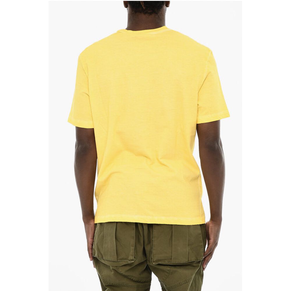Dsquared² Cotton Crew-neck T-shirt with Print - Image 2