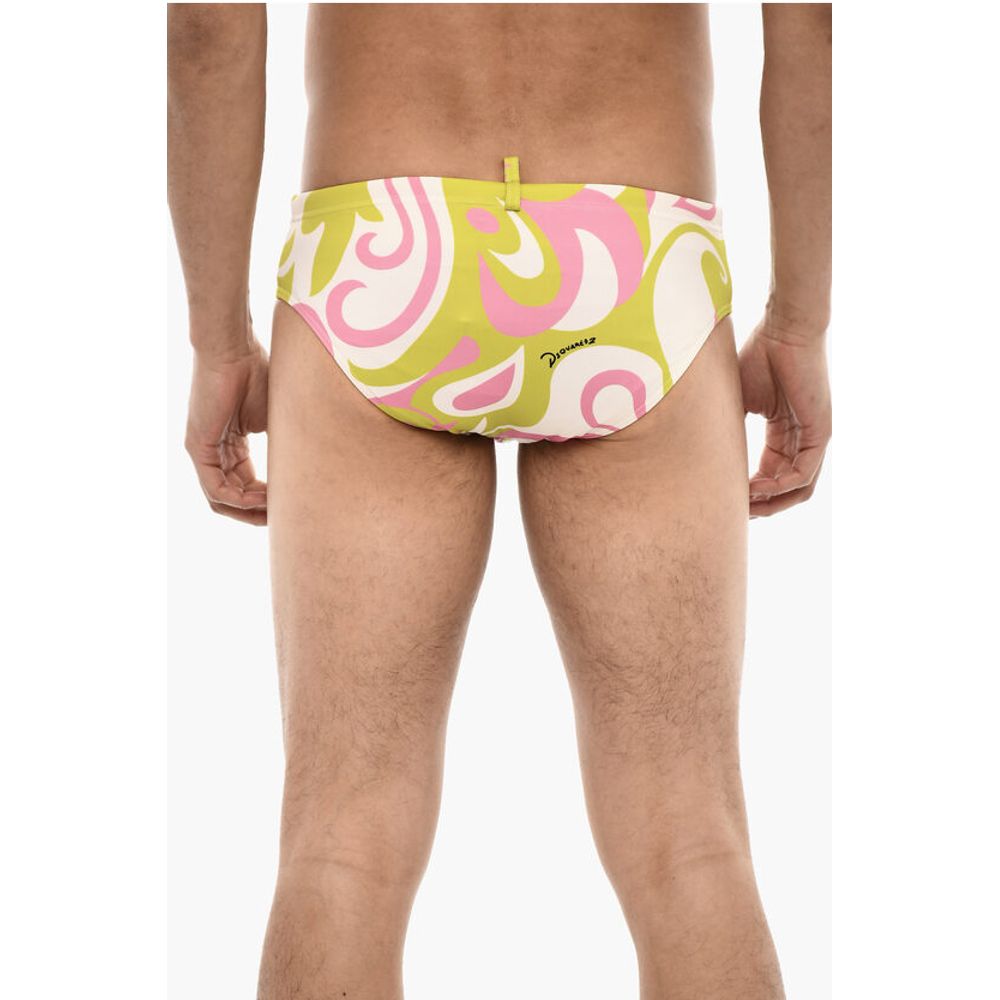 Dsquared² Printed Slip Swimsuit - Image 2