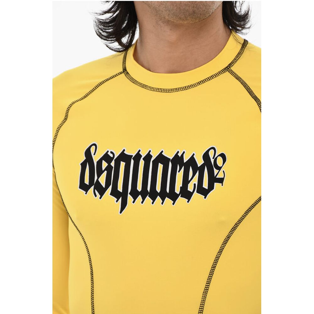 Dsquared² Slim Fit Sport T-shirt with Gothic Print - Image 3