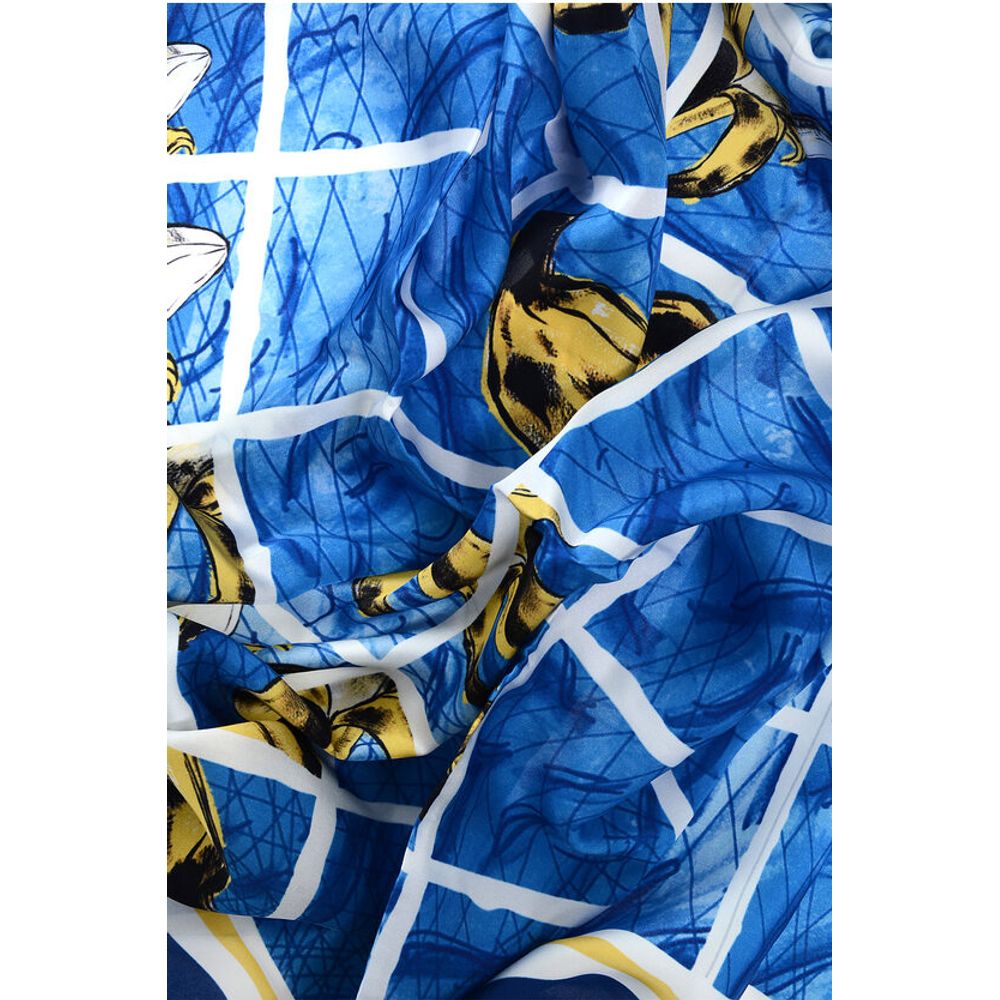 Dsquared² Banana Printed Silk Foulard - Image 2
