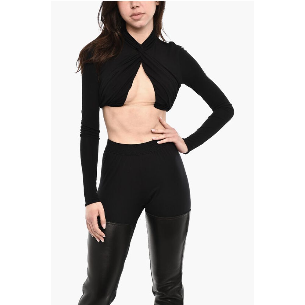 Dsquared² Deep Neckline Crossed Top