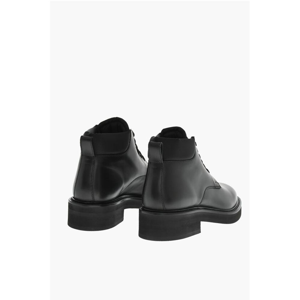 Dsquared² Lace-Up MANCHESTER Leather Booties - Image 2