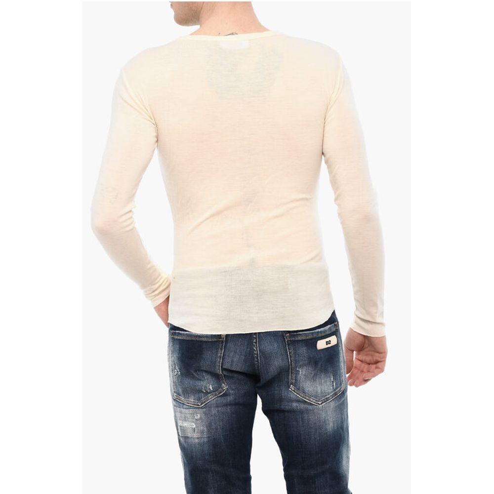 Dsquared² Slim Fit Crew-neck T-shirt with Frontal Print - Image 2