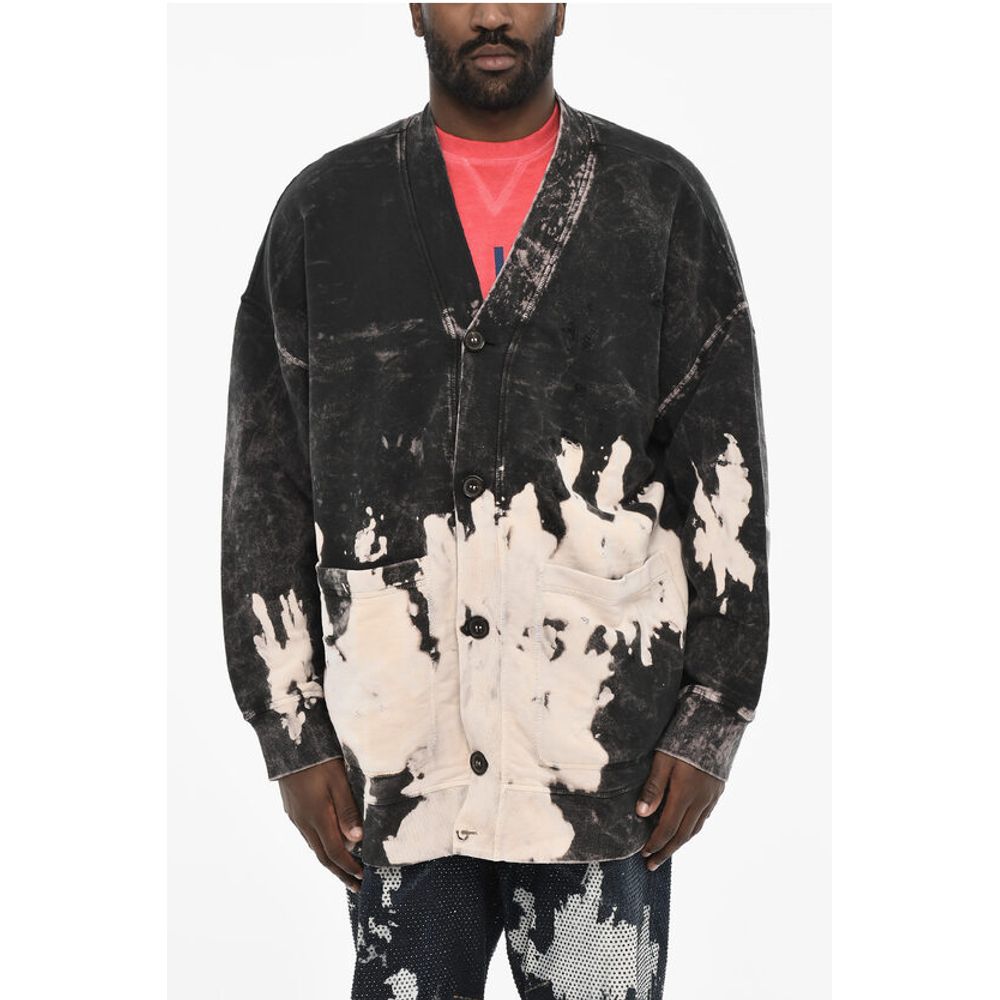 Dsquared² Acid Wash Effect Crew-neck Sweatshirt