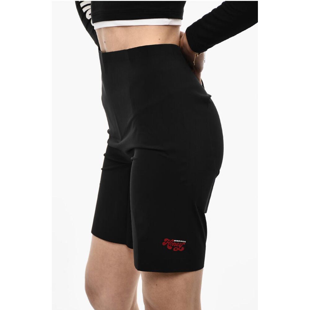 Dsquared² HONEY Structured Biker Shorts - Image 3