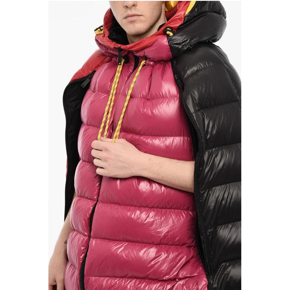 Dsquared² Down Jacket Cape With Logo Print - Image 3