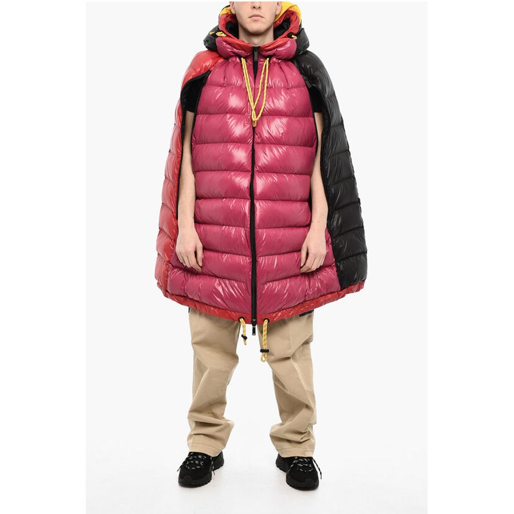 Dsquared² Down Jacket Cape With Logo Print - Image 4