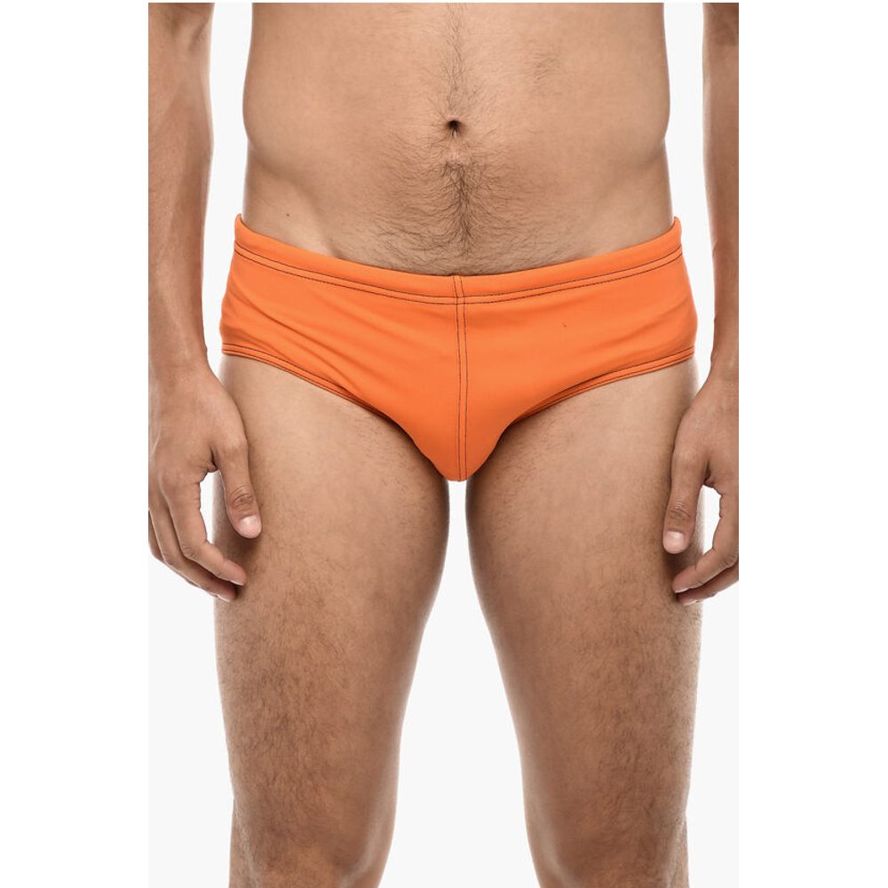 Dsquared² Logo Print Slip Swimsuit