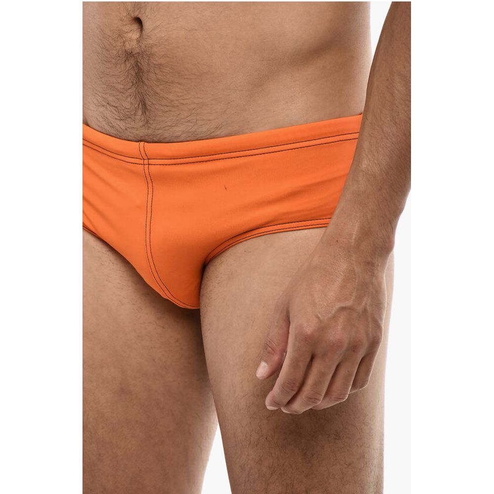 Dsquared² Logo Print Slip Swimsuit - Image 3