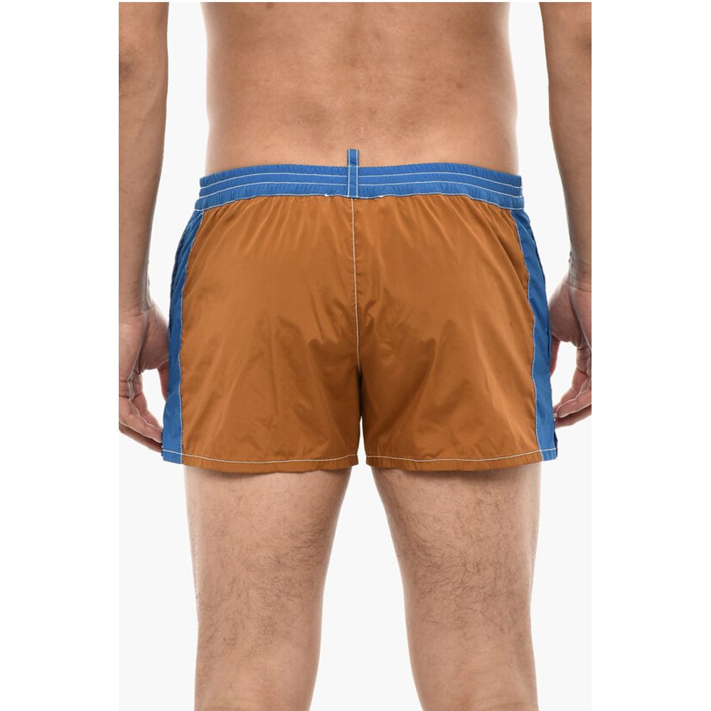 Dsquared² Color Block Swim Shorts with Side Logo - Image 2