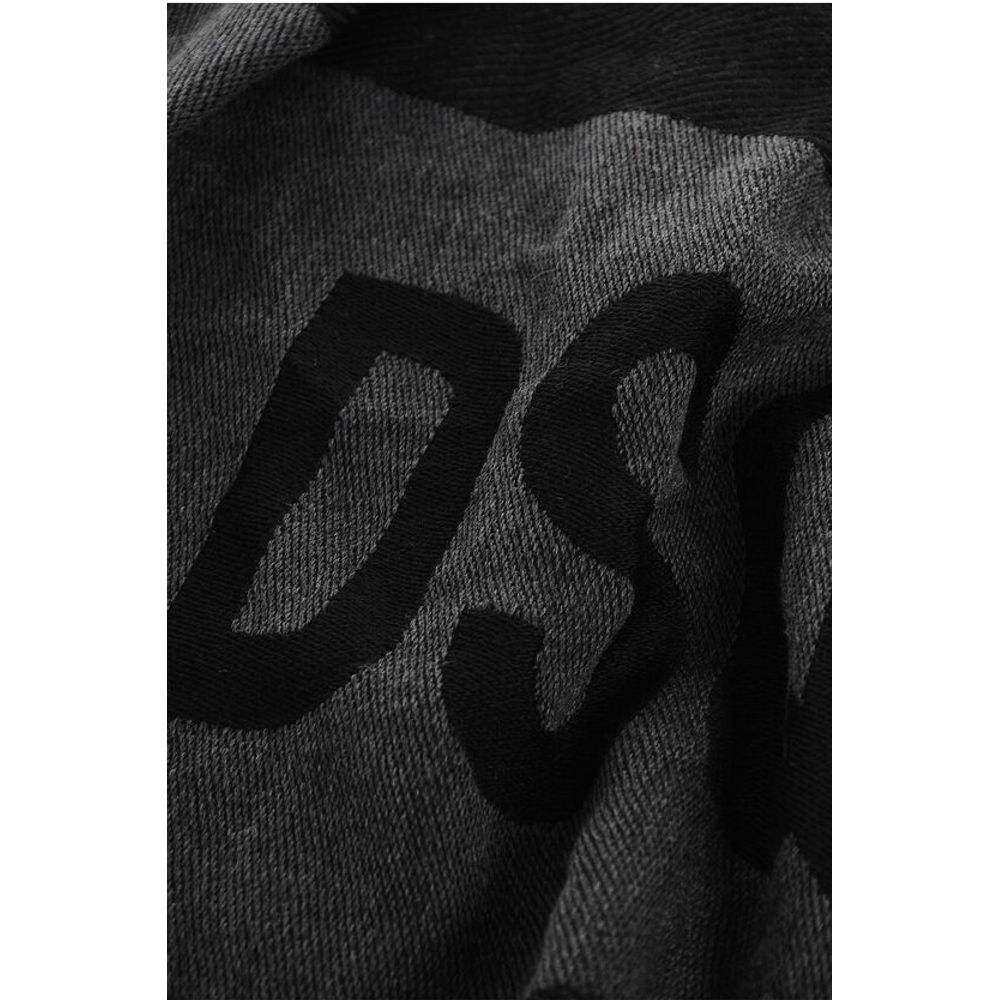 Dsquared² Two-Tone Wool Scarf with Maxi Logo - Image 2