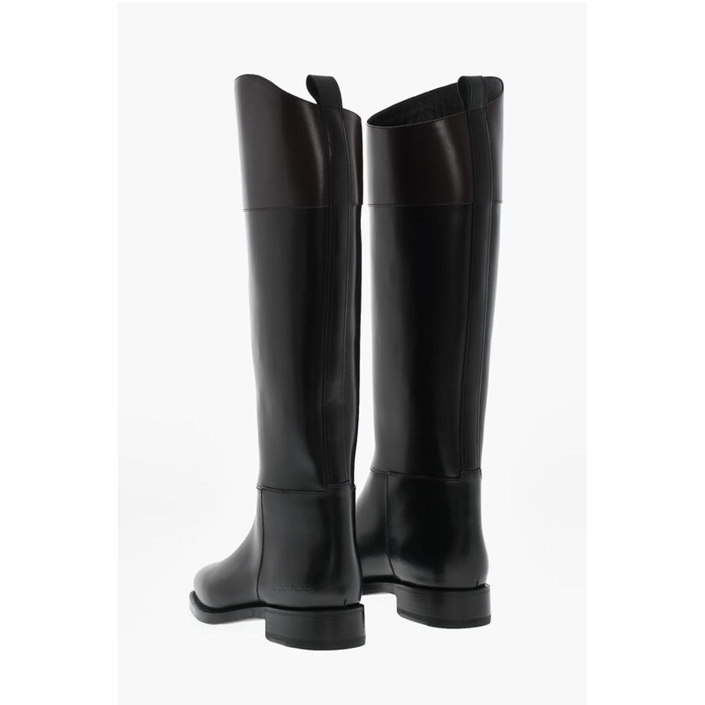 Dsquared² Brushed Leather RIDING Boots - Image 2
