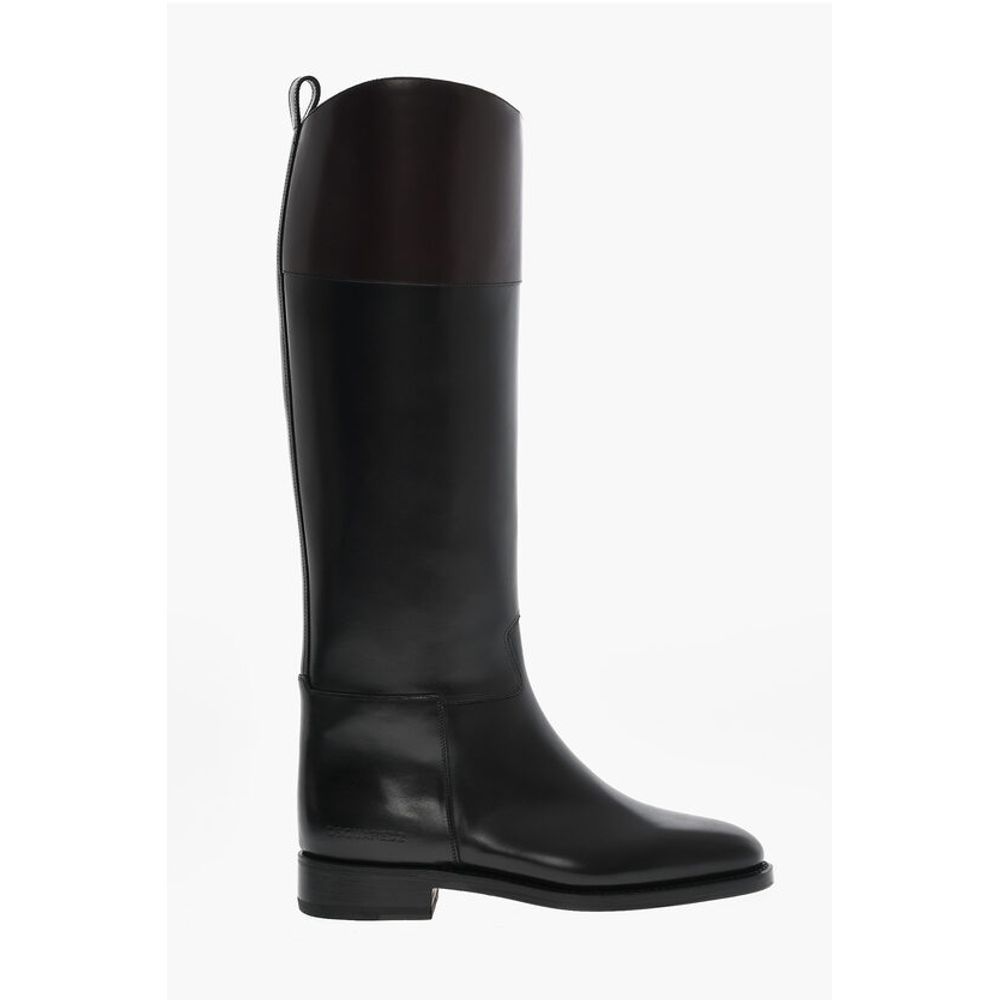Dsquared² Brushed Leather RIDING Boots - Image 3