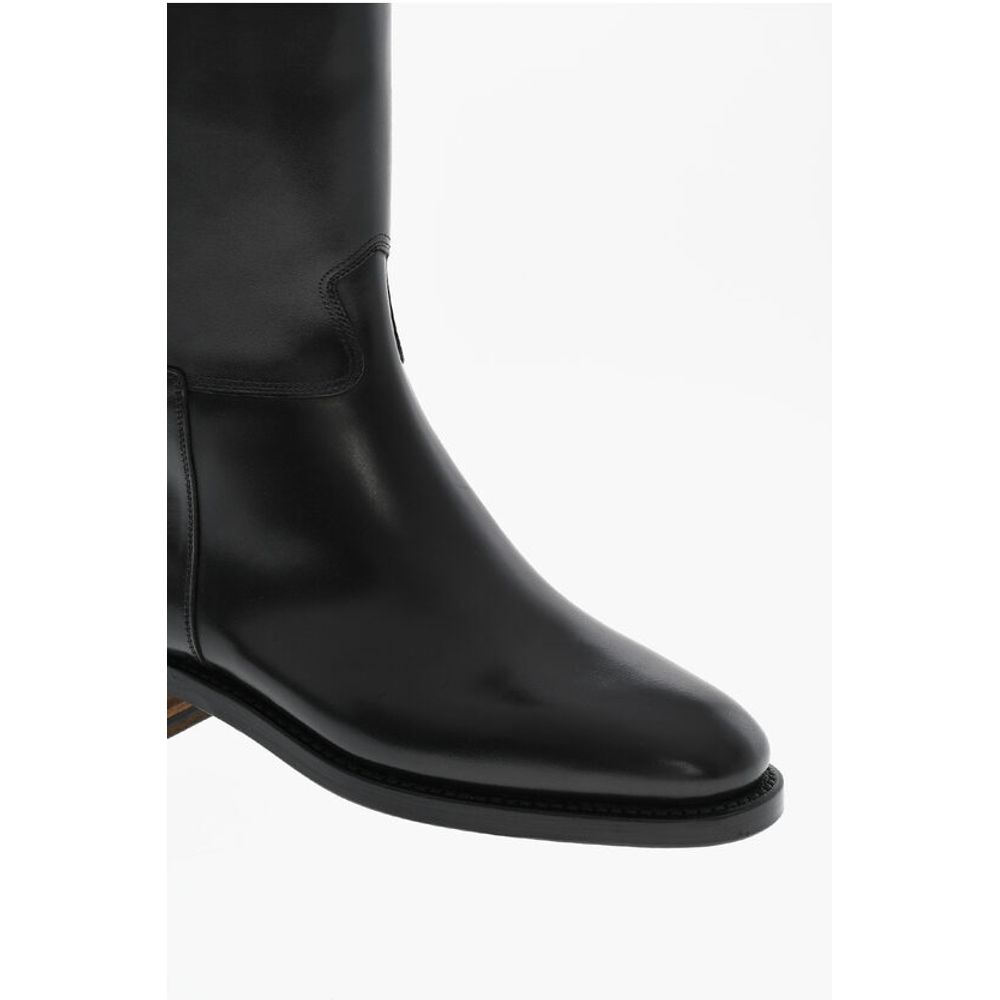 Dsquared² Brushed Leather RIDING Boots - Image 4