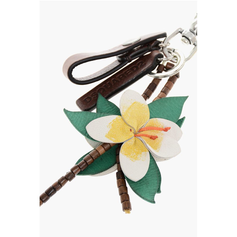 Dsquared² Keyring ALOHA SPIRIT with Leather Pendants - Image 2