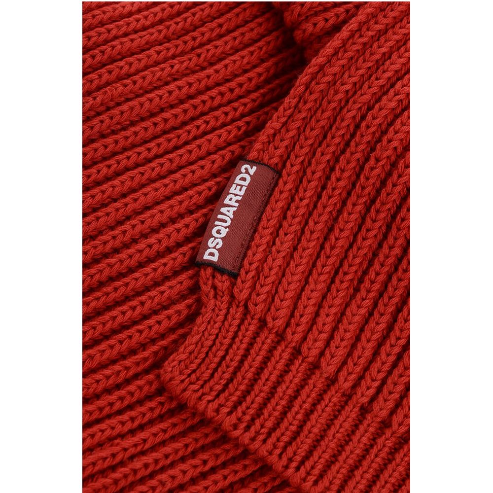 Dsquared² Solid Color Wool Blend Scarf - Image 2