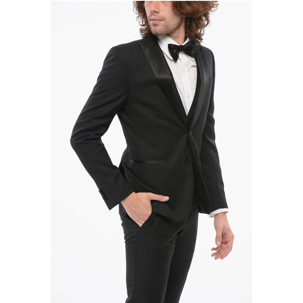 Corneliani CODE 3 Piece Suit with Peak Lapel - Image 2