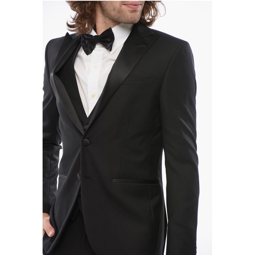 Corneliani CODE 3 Piece Suit with Peak Lapel - Image 3