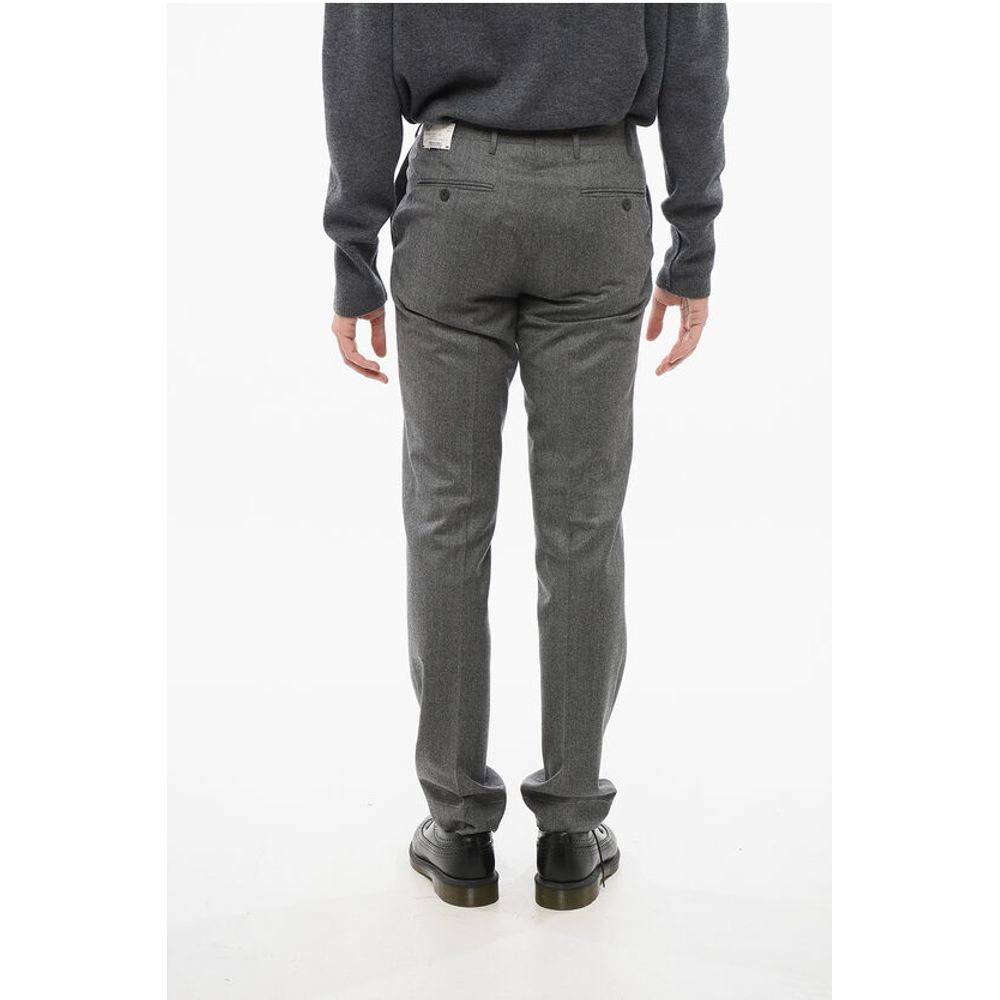 Corneliani Regular Fit LEADER Wool Pants - Image 2