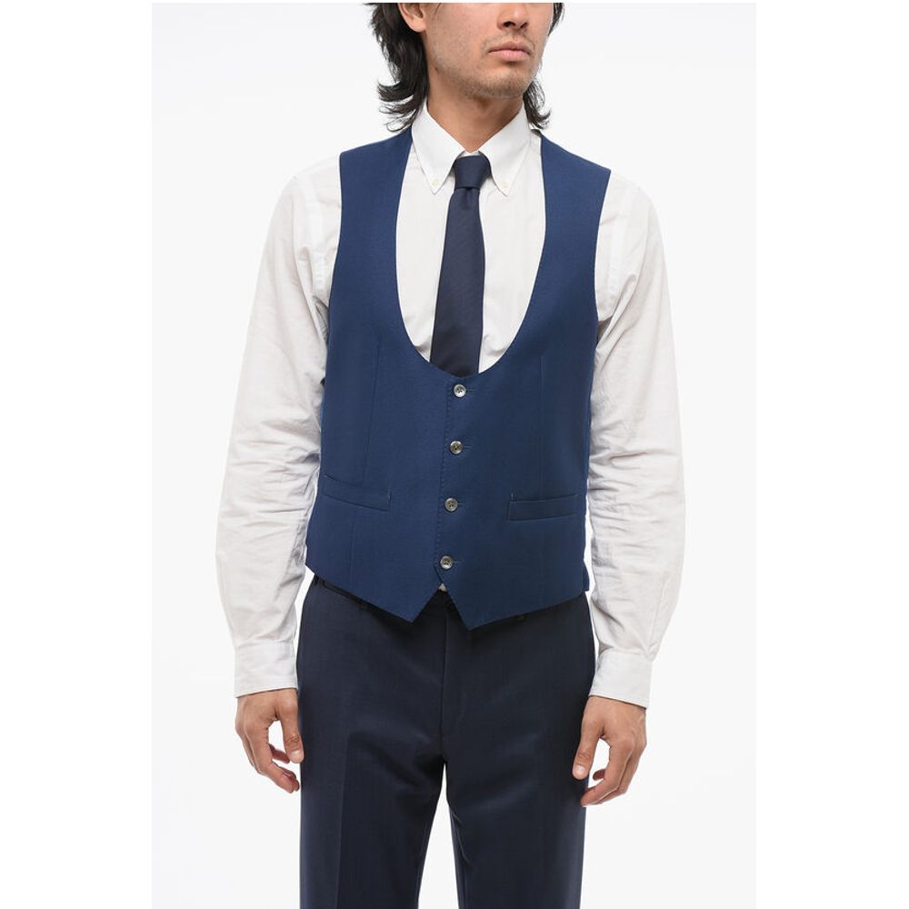 Corneliani Dotted CERIMONIA ACADEMY Suit with Peak Lapel - Image 7