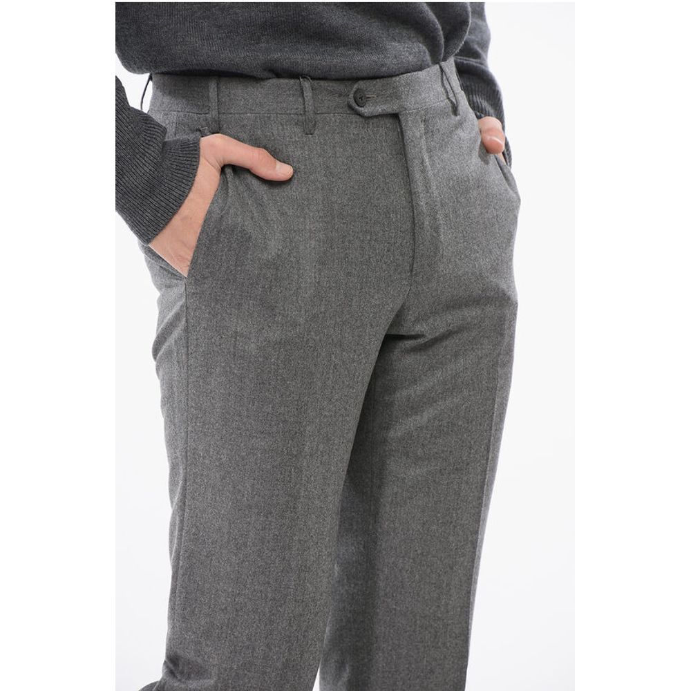 Corneliani Regular Fit LEADER Wool Pants - Image 3