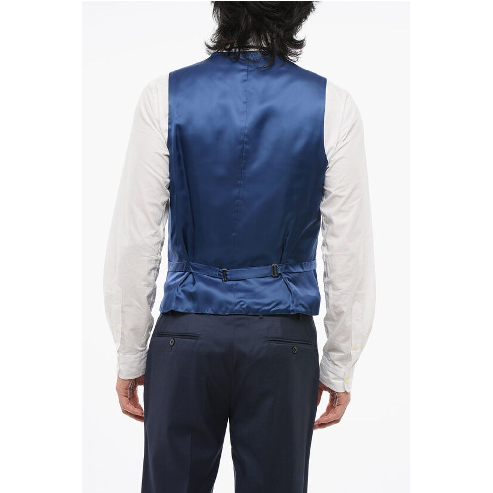 Corneliani Dotted CERIMONIA ACADEMY Suit with Peak Lapel - Image 8