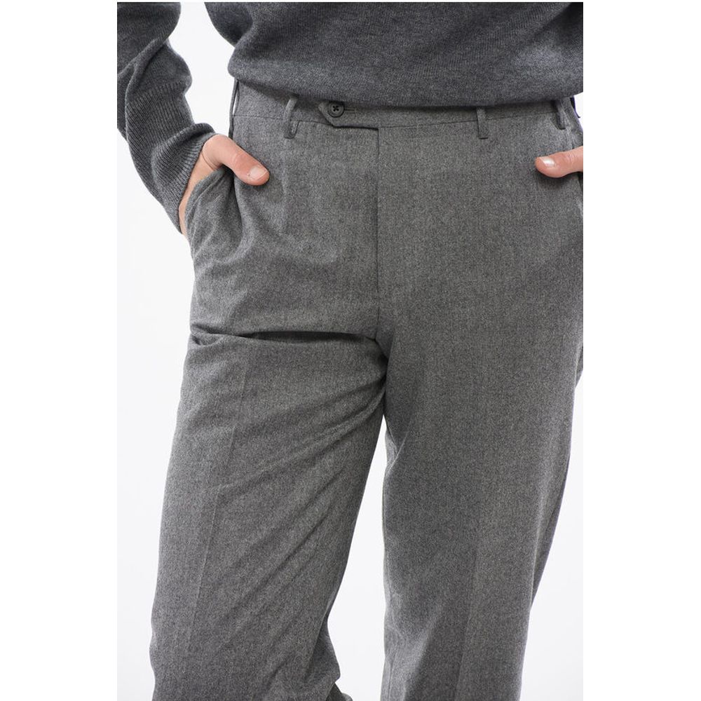 Corneliani Regular Fit LEADER Wool Pants - Image 3