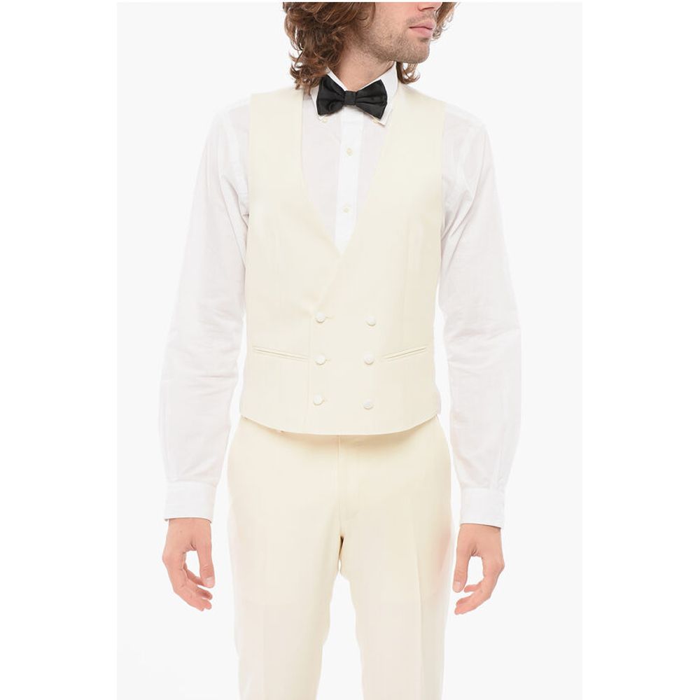 Corneliani CODE Virgin Wool 3 Piece Suit With Shawl Lapel - Image 7