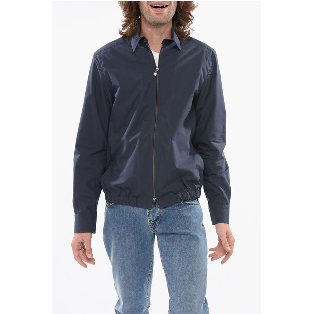 Corneliani Button-down Collar Windbreaker Jacket