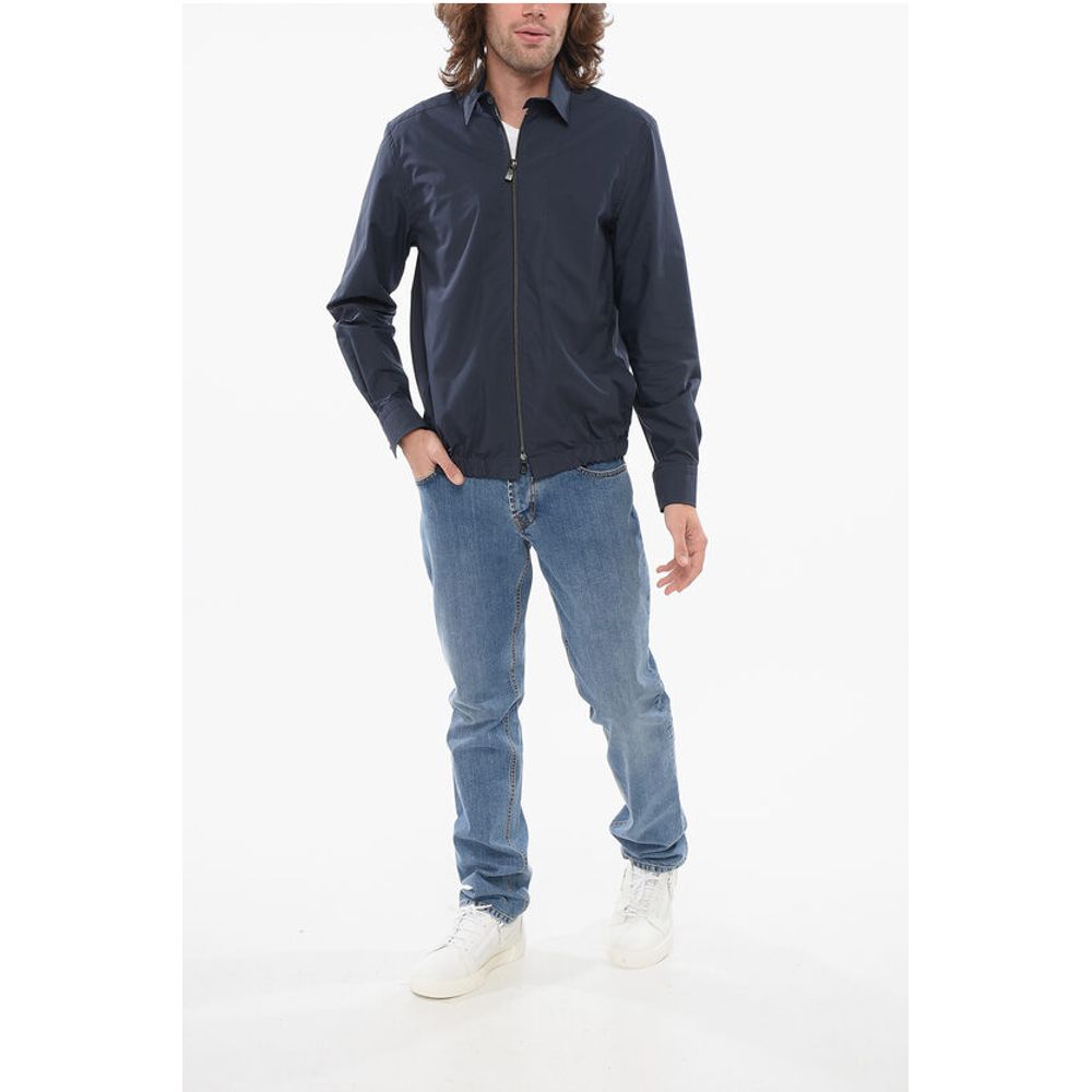 Corneliani Button-down Collar Windbreaker Jacket - Image 4