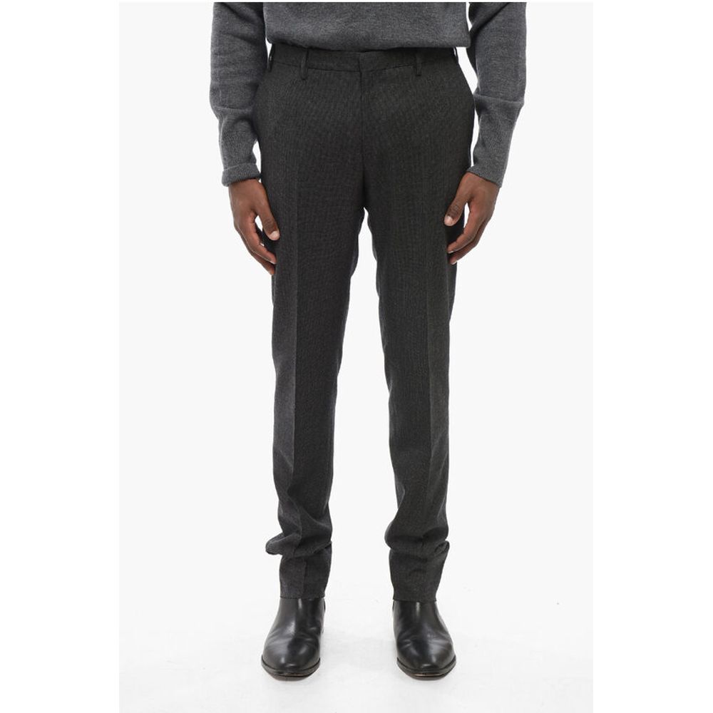 Corneliani CC COLLECTION Wool Hopsack REWARD Pants