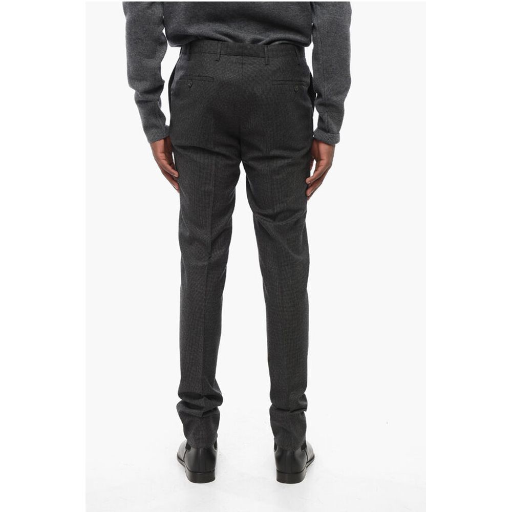 Corneliani CC COLLECTION Wool Hopsack REWARD Pants - Image 2