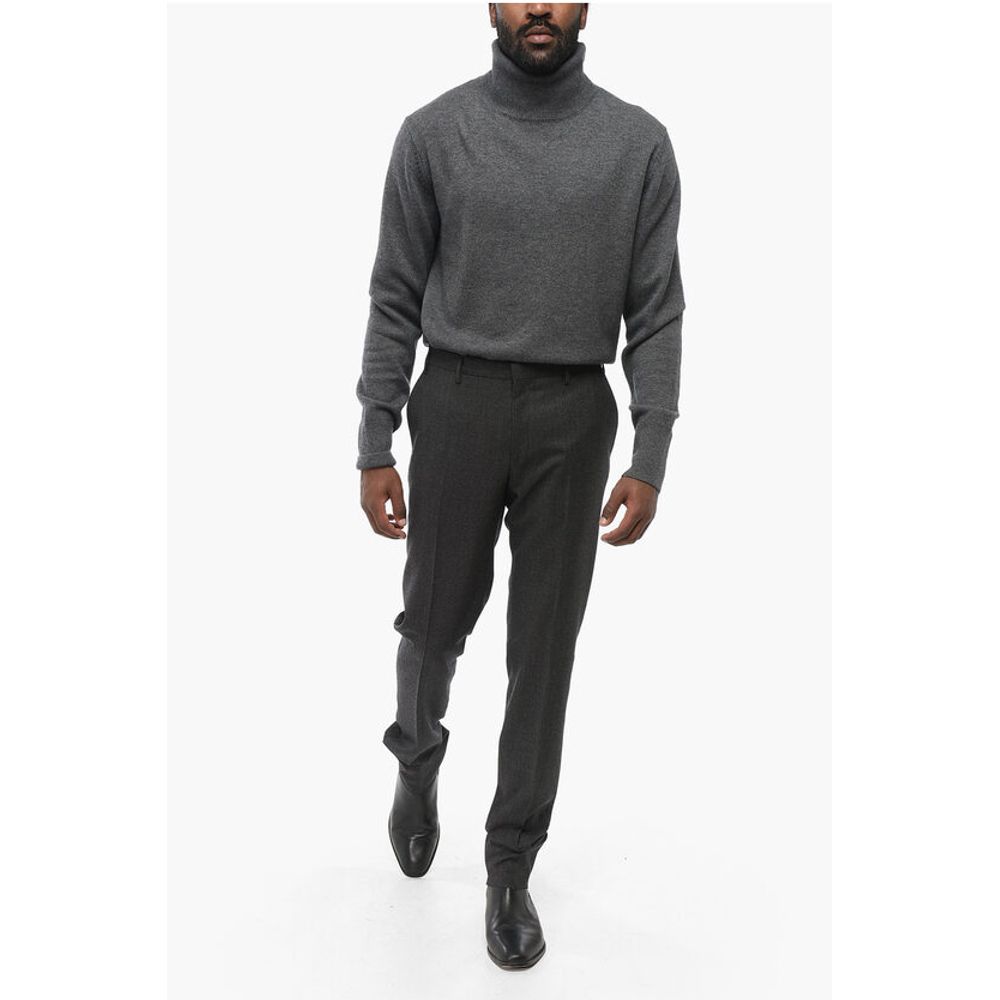 Corneliani CC COLLECTION Wool Hopsack REWARD Pants - Image 4