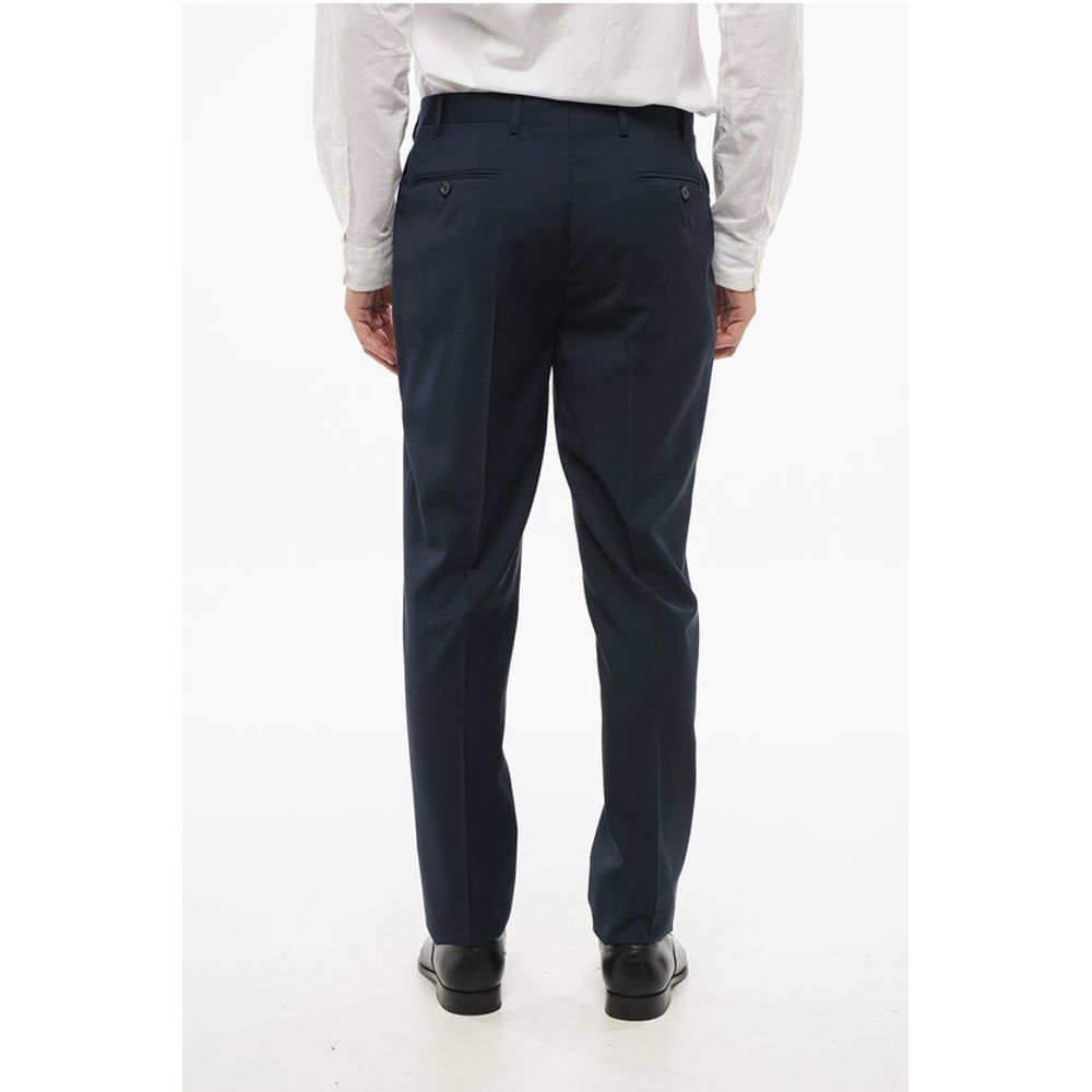 Corneliani CC COLLECTION Virgin Wool REFINED Suit with Micro Houndstoot - Image 8