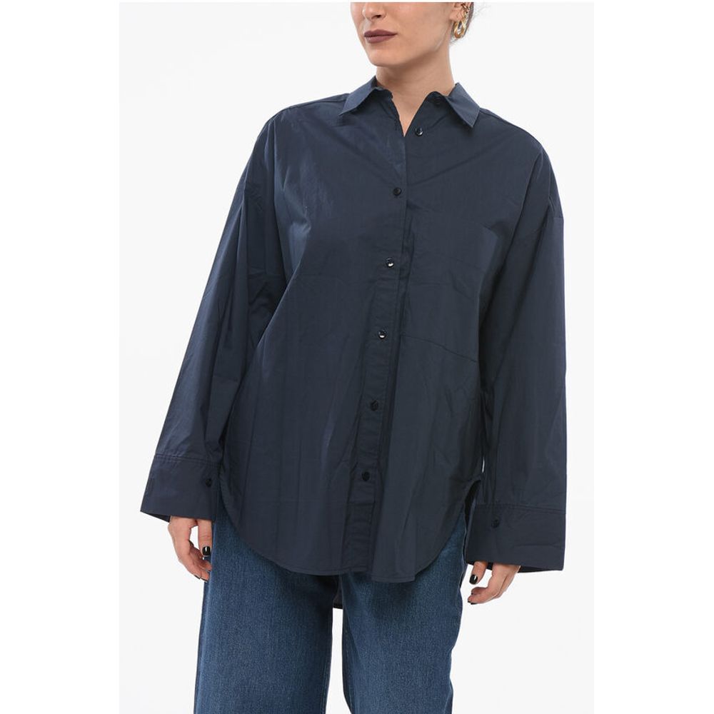 By Malene Birger Long Sleeved Shirt With Breast Pockets