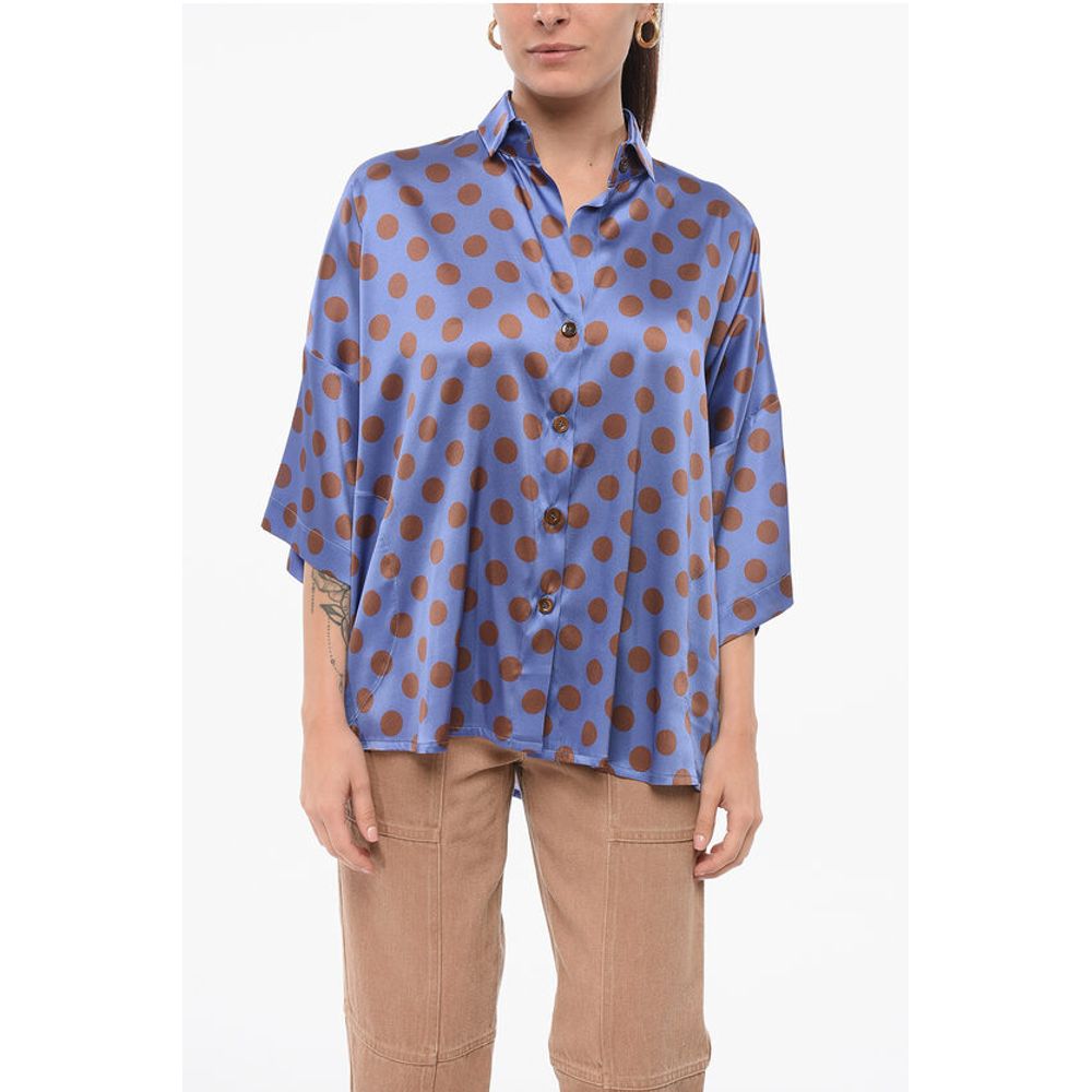 Stephan Janson Dotted Silk Shirt