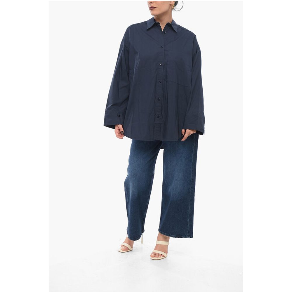 By Malene Birger Long Sleeved Shirt With Breast Pockets - Image 4